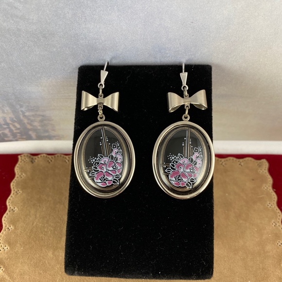 Stunning vintage Michaela Frey leverback earrings - Picture 4 of 6